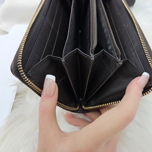 Gucci Supreme Ophidia Zip Around Wallet - Picture 11 of 17